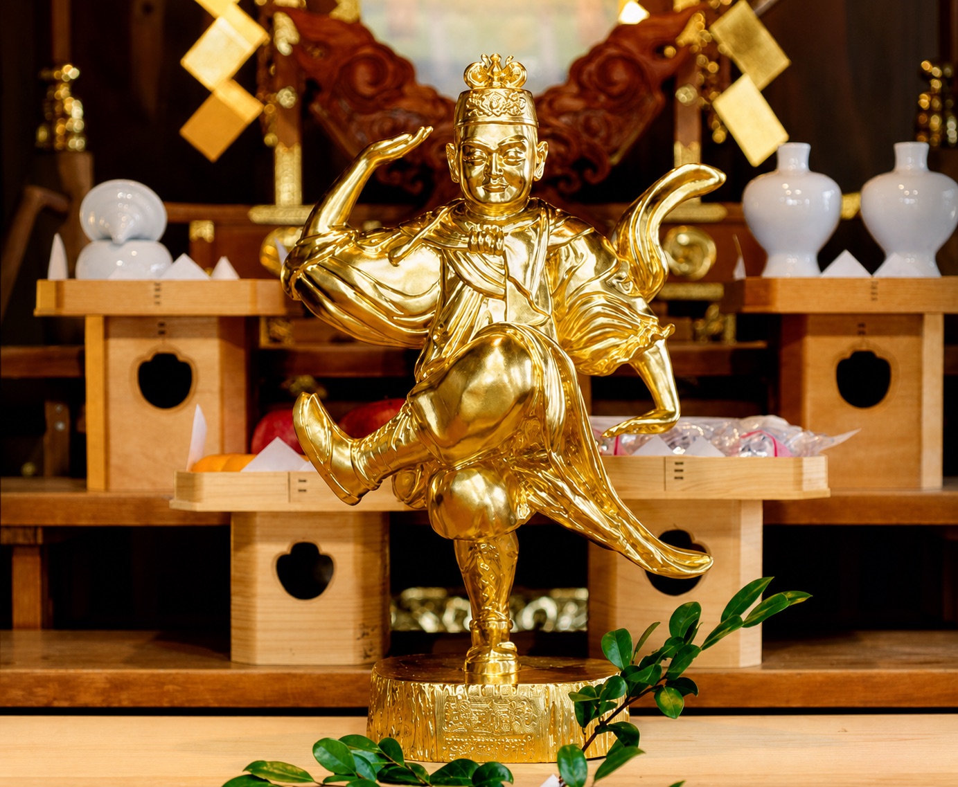 Busaaganashii, deity of martial practice