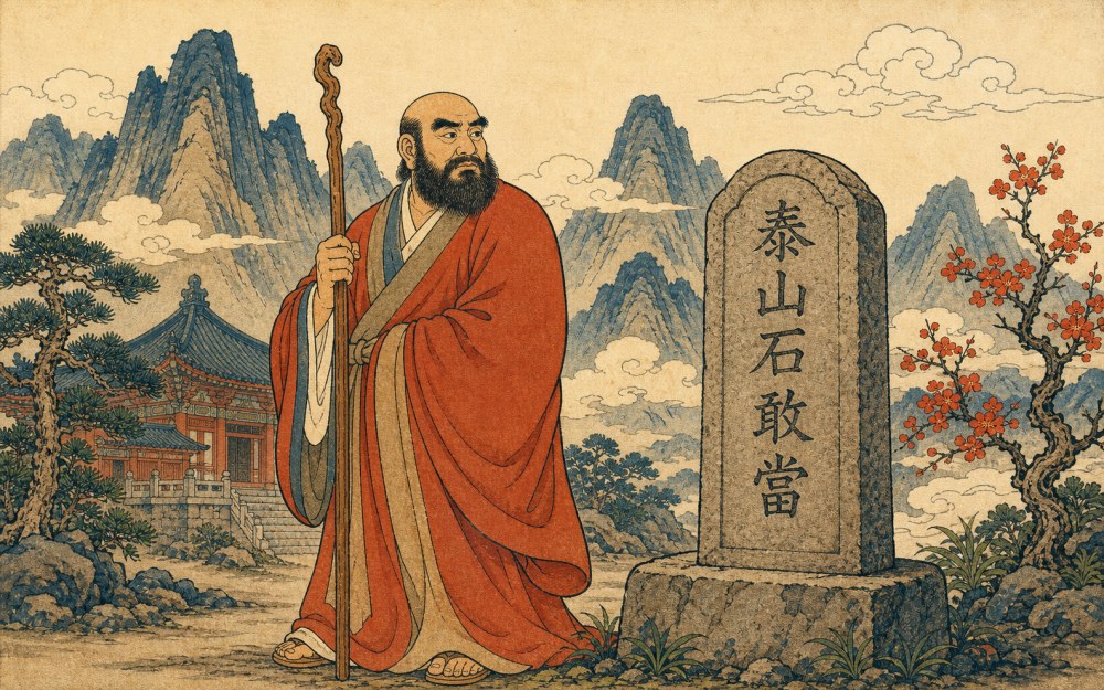 Daruma, Shaolin, Mount Tai, and Ishiganto traditions